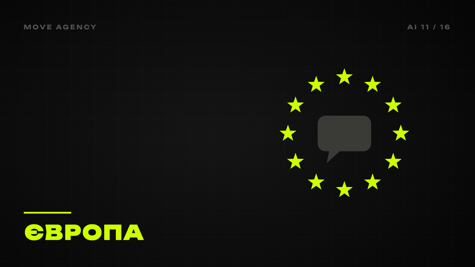 Графічна обкладинка MOVE Agency до статті: Реклама в ChatGPT у Європі: доступність, вартість і відповідність GDPR для рекламодавців ЄС і Великої Британії